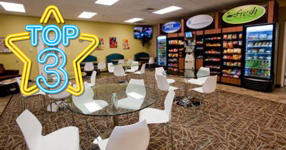 San Antonio Vending Services | Leon Valley Office Break Room | Castle Hill Options