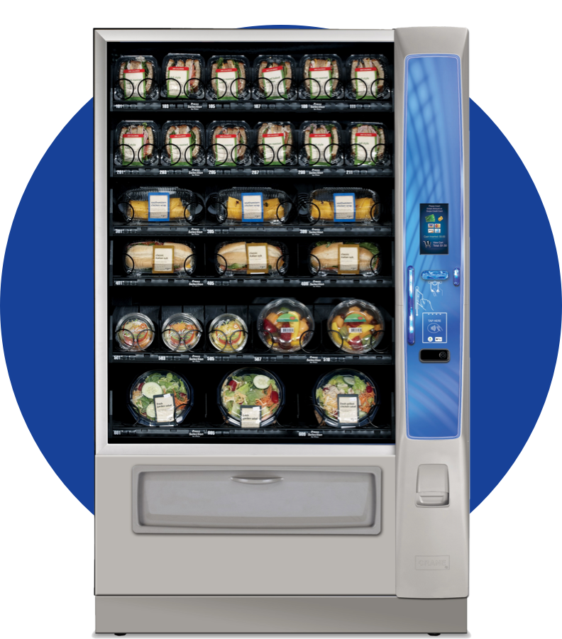 Food vending machines in San Antonio Area